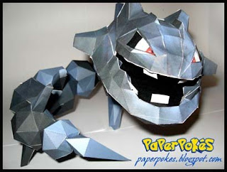 Pokemon Steelix Papercraft