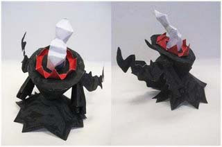 Pokemon Darkrai Papercraft