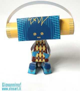 Giovannino Paper Toy