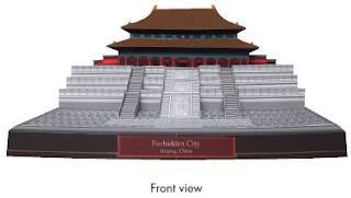 Forbidden City Papercraft Front