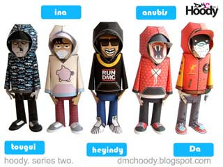 Hoody Paper Toys Series 2