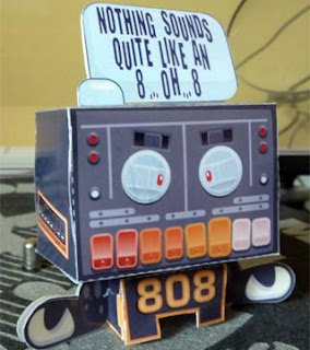 808 BOB Robot Papercraft