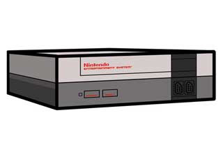 NES Paper Toy