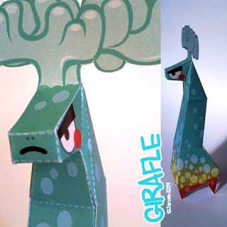 Girafle Papercraft