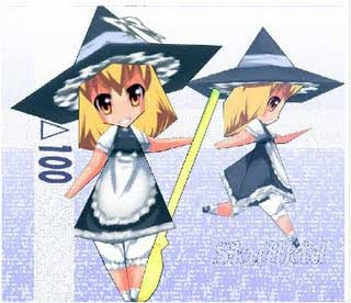 Marisa Kirisame Chibi Papercraft