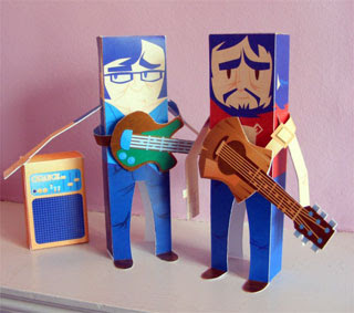 Flight of the Conchords Papercraft