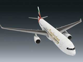 Airbus A330 200 Emirates Papercraft