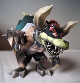 Giga Bowser Papercraft