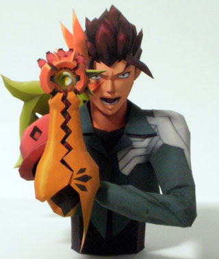 Scryed Papercraft Kazuma