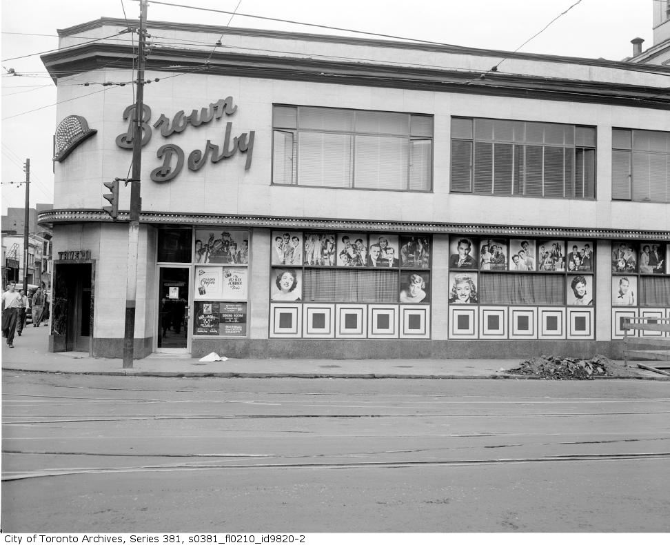 lost toronto Yonge and Dundas/The Brown Derby