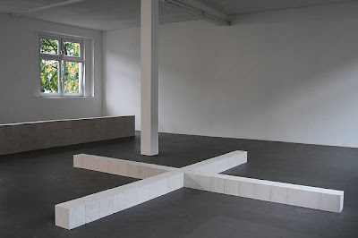 Carl André. 41st Dolomite Integer + Trier 1985-1987