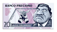 20 coscorrones el billete precioso