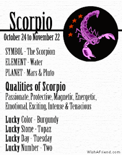 scorpio true astrology november october