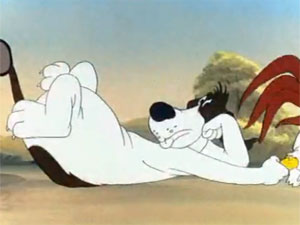 CartoonVergleich WALKY TALKY HAWKY