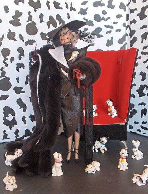 cruella de vil power in pinstripes