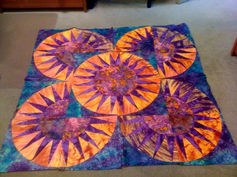 Livin' Blue Quilter New York Sunrise/Quilt Odyssey Show in Hershey, PA