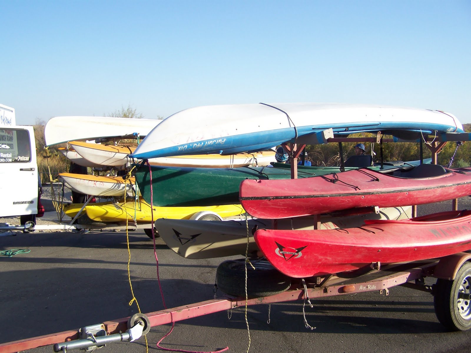 Up to Speed Kayaking in Topock