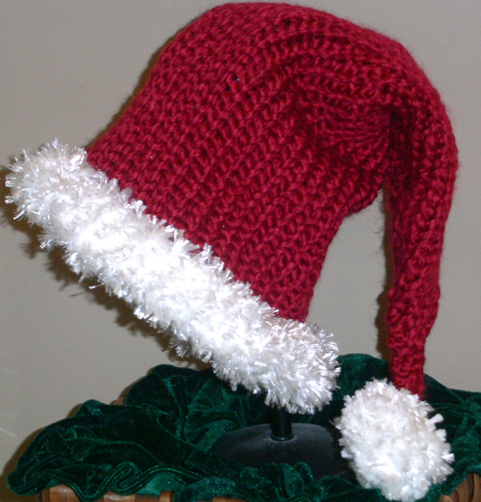 Creations by a Chatterbox Santa Hat