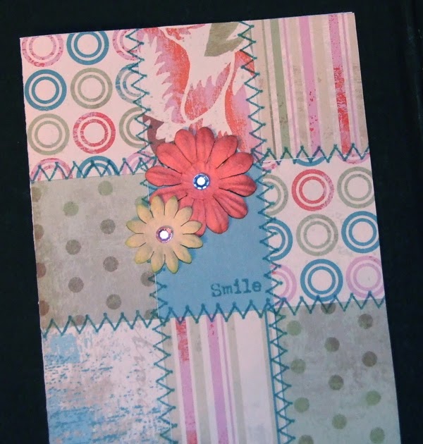 Lisa’s Creative Corner Floral Tapestry Card