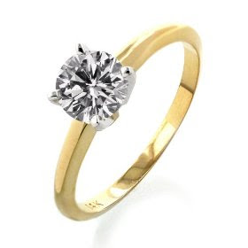 Църквата Yellow+gold+solitaire+diamond+ring