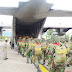 Latgab TNI, 7 Hercules Terjunkan Pasukan Kostrad