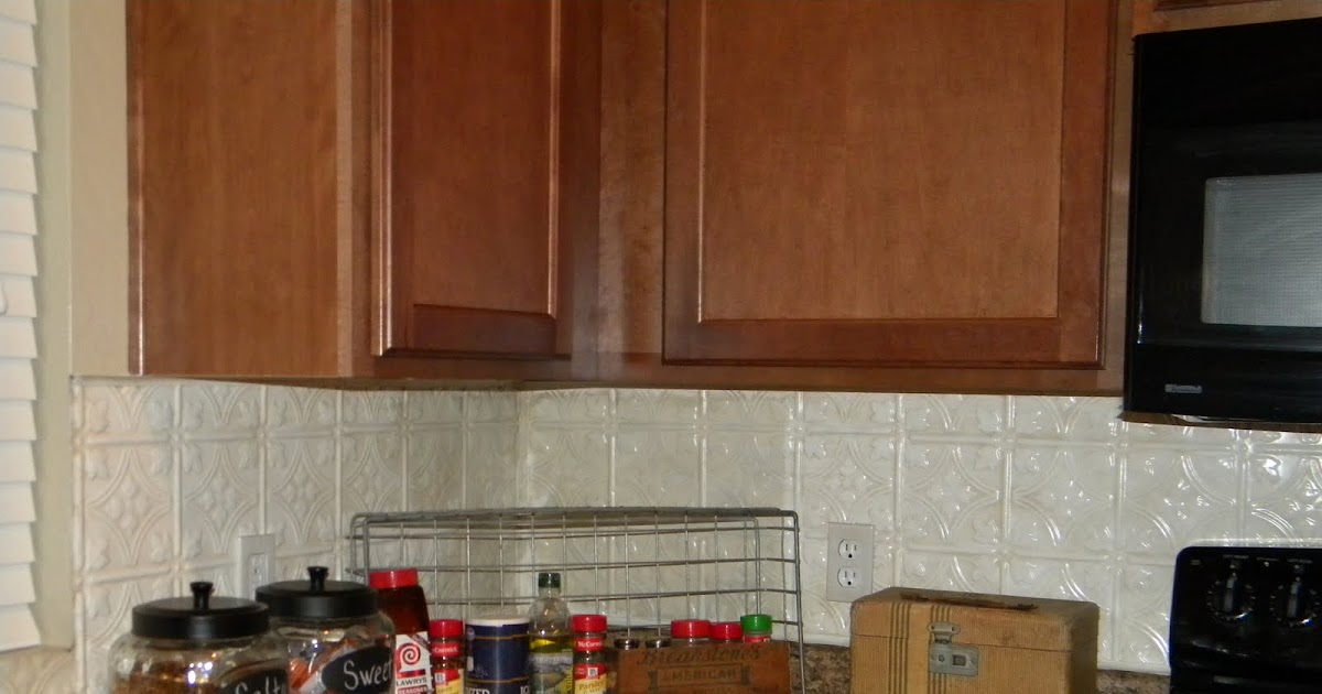 Grand Design Ceiling tin backsplash