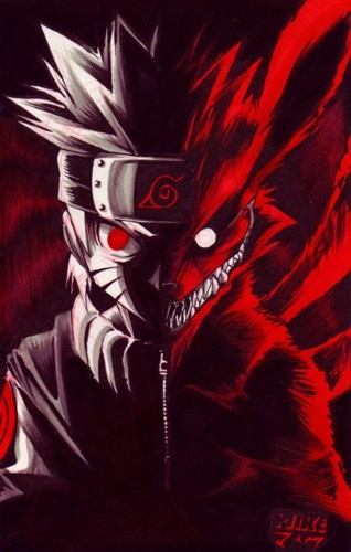 How to Draw the Nine-Tailed Demon Fox From Naruto Shippuden.