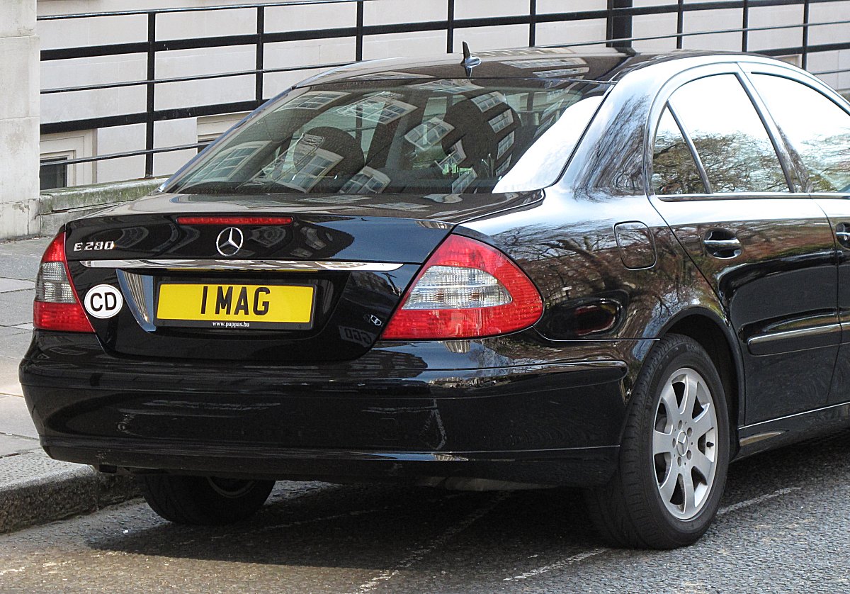 UK Car Registrations London Diplomatic plates