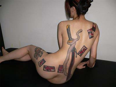 Apparently Blackjack Card Tattoos was not just as a part of gambling games, 