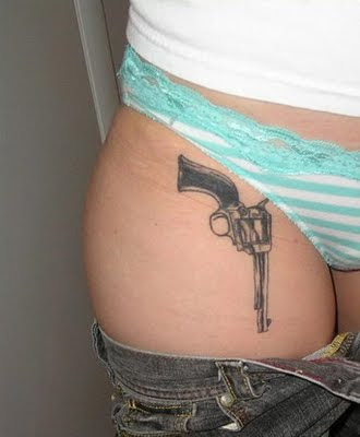 gun tattoos