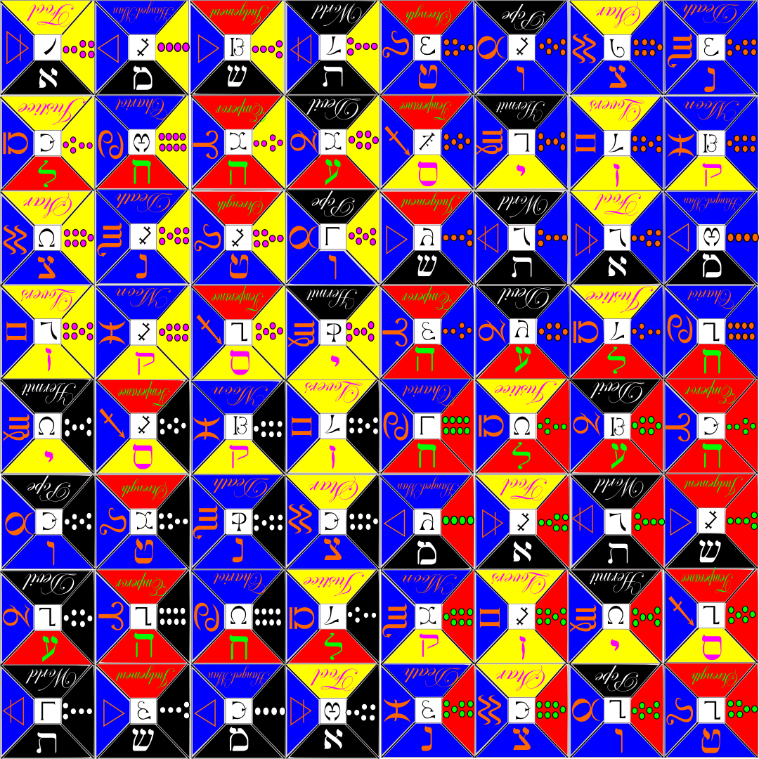 enochian chess board