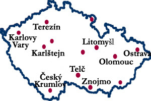 Search the Czech Republic map