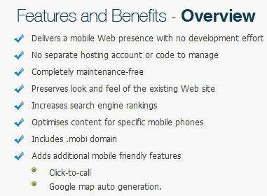 Mobile Ready Website