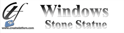 Windows Stone Statue