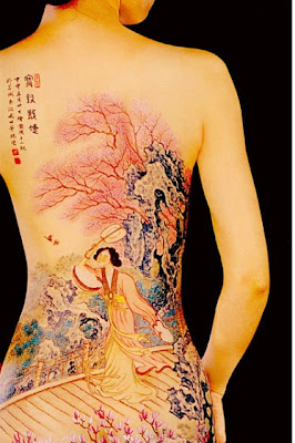 Some Theme Body Painting From Japanese Models