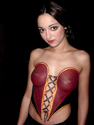 Body Painting Art By Design Lingerie