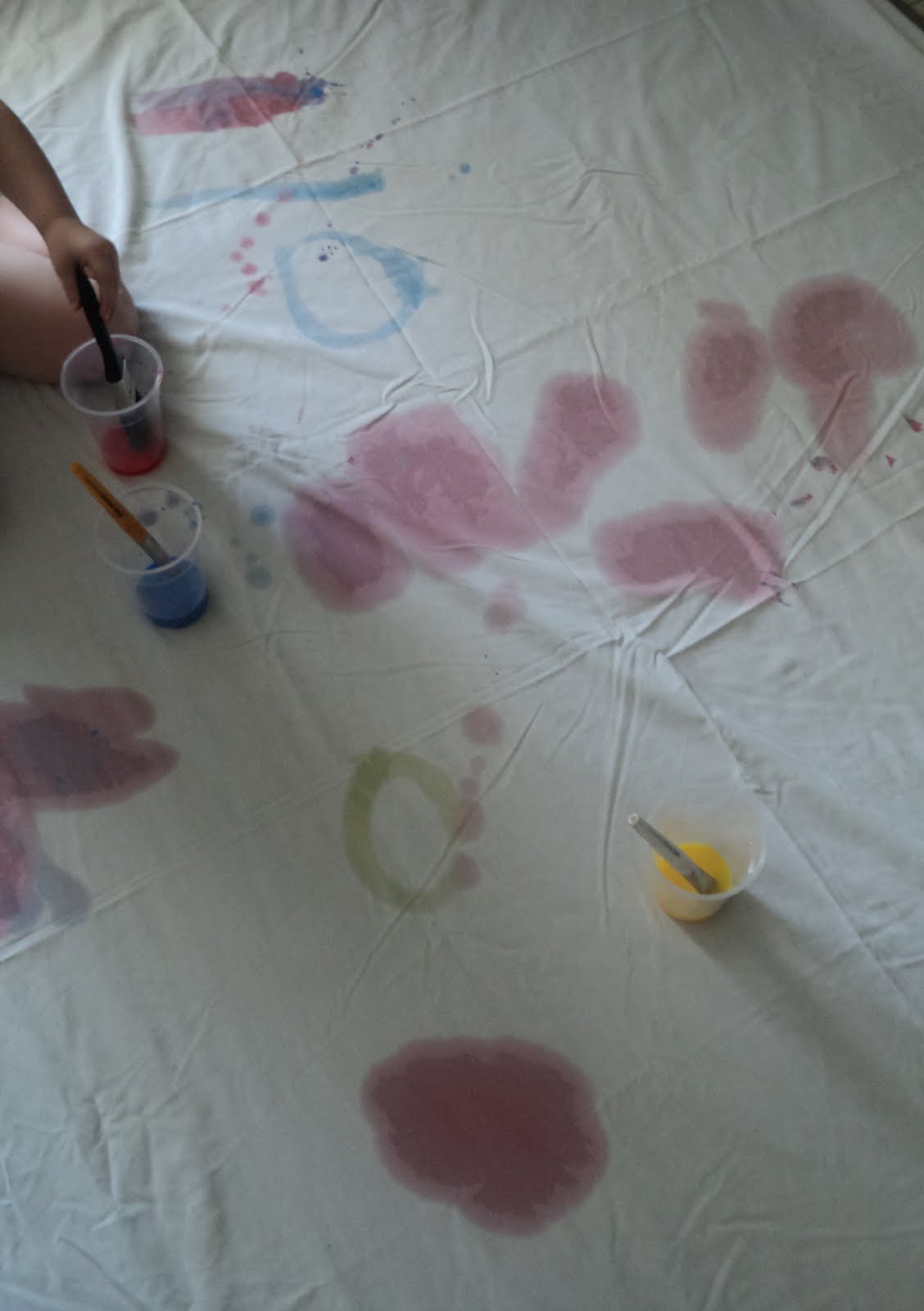 A Little Learning For Two Indoor Sheet Painting