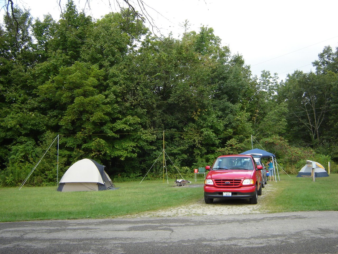 NG9D Camping (and Ham Radio)