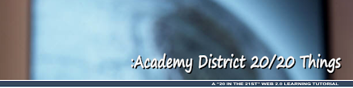 :Academy District 20 / 20 THINGS