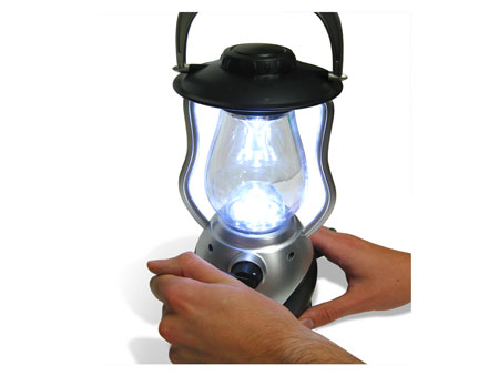 12 LED Lantern that lights without batteries