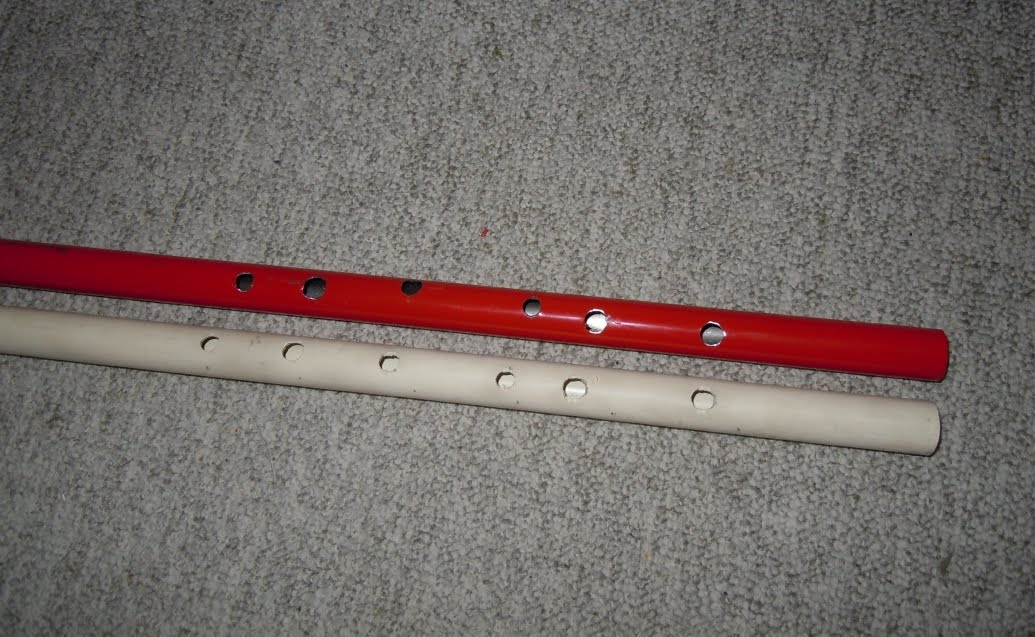 Drumbent Tales of (Mostly) Music and Motion DIY tin whistles