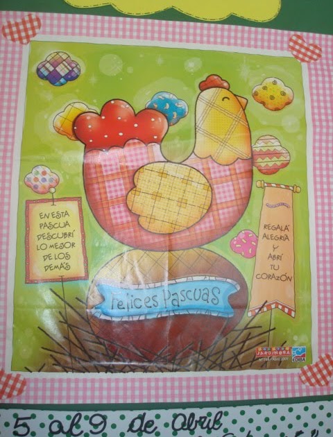 MIS PROYECTOS: ASÍ FESTEJAMOS PASCUAS EN EL JARDÍN