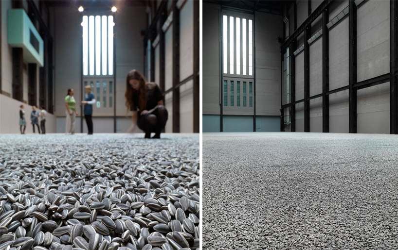 Tate Sunflower Seeds Exhibition. On now at the Tate Modern,