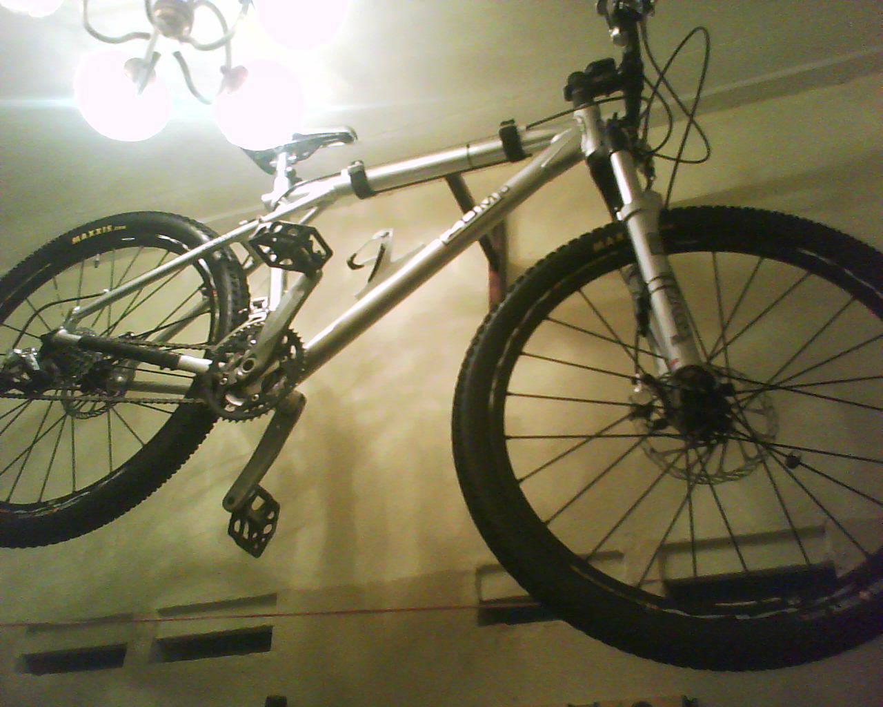 .pontiancyclingdude. Bicycle hanger