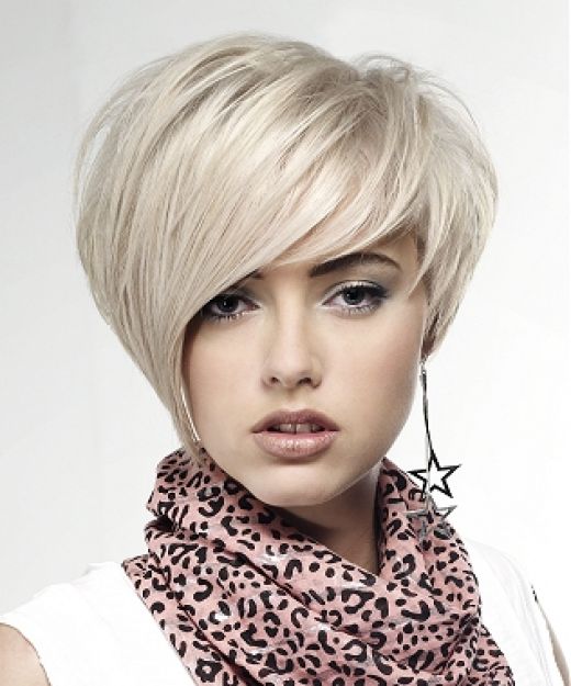 funky bob hairstyle