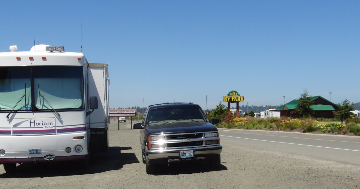 RV along the Oregon Coast Mill Casino & RV Park, Coos Bay, OR