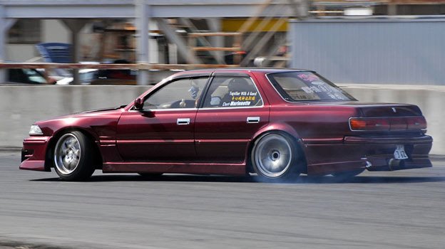 Toyota Cresta дрифт