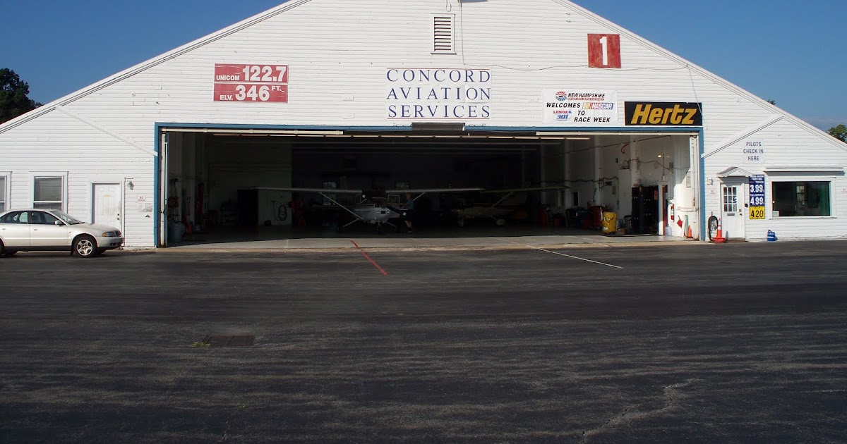 Airports in New Hampshire Concord Municipal Airport KCON Concord, NH
