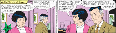 Martin does all the talking in this relationship because he speaks the best English.