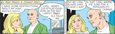 Look, honey. I have three months to live. Can't you just let me do this?